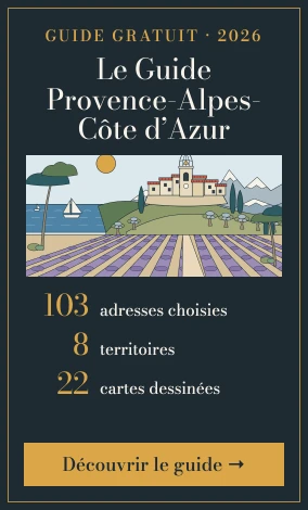 Guide Provence-Alpes-Côte d'Azur 2026 · colonne droite vers l'article