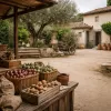 Saint-Jean-Cap-Ferrat : le marché du dimanche, la place du Centenaire et l'envers du décor de la villa Kerylos